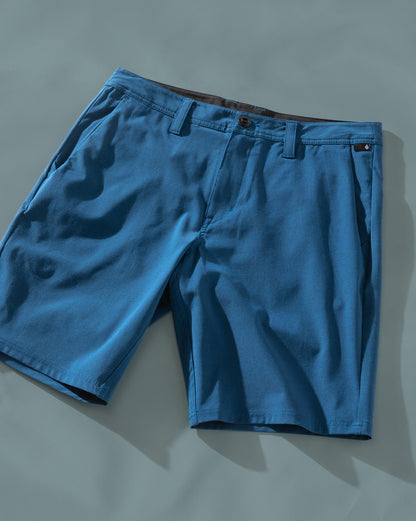 Walkshort Híbrido Volcom Frickin Cross Shred Cosmic Blue