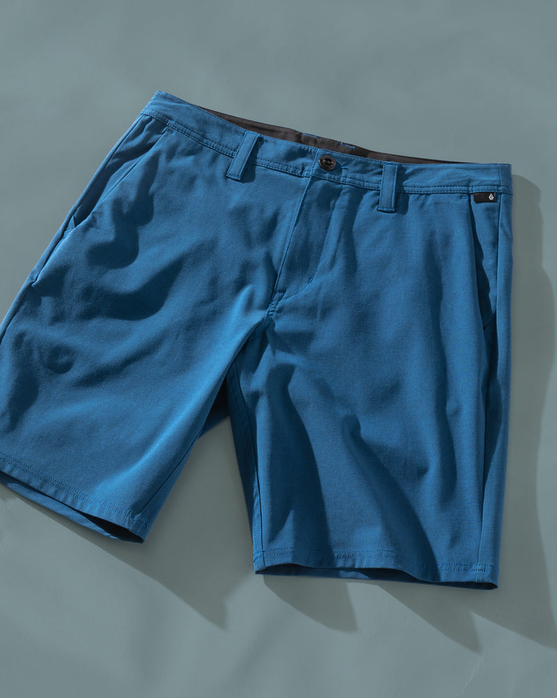 Walkshort Híbrido Volcom Frickin Cross Shred Cosmic Blue