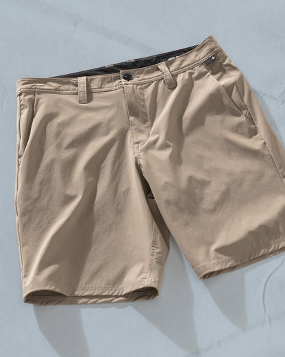 Bermuda Híbrida Volcom Frickin Cross Shred Brindle