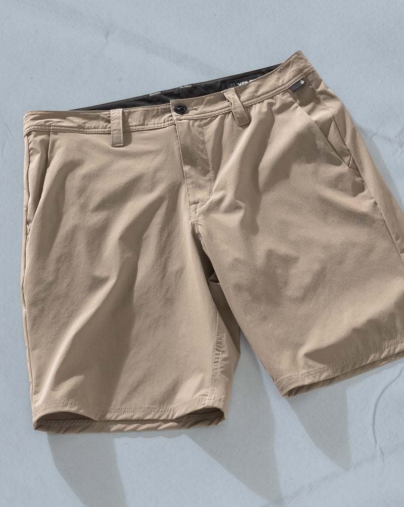 Bermuda Híbrida Volcom Frickin Cross Shred Brindle
