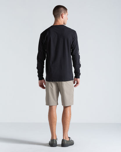 Bermuda Híbrida Volcom Frickin Cross Shred Brindle