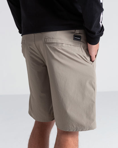 Bermuda Híbrida Volcom Frickin Cross Shred Brindle