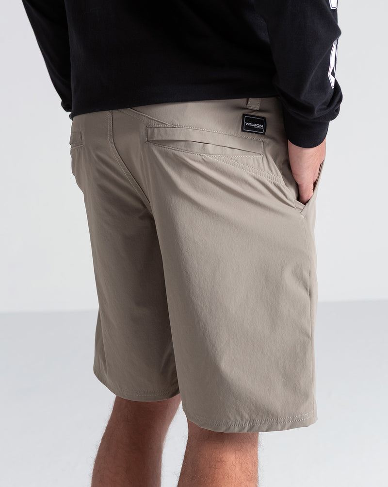Bermuda Híbrida Volcom Frickin Cross Shred Brindle