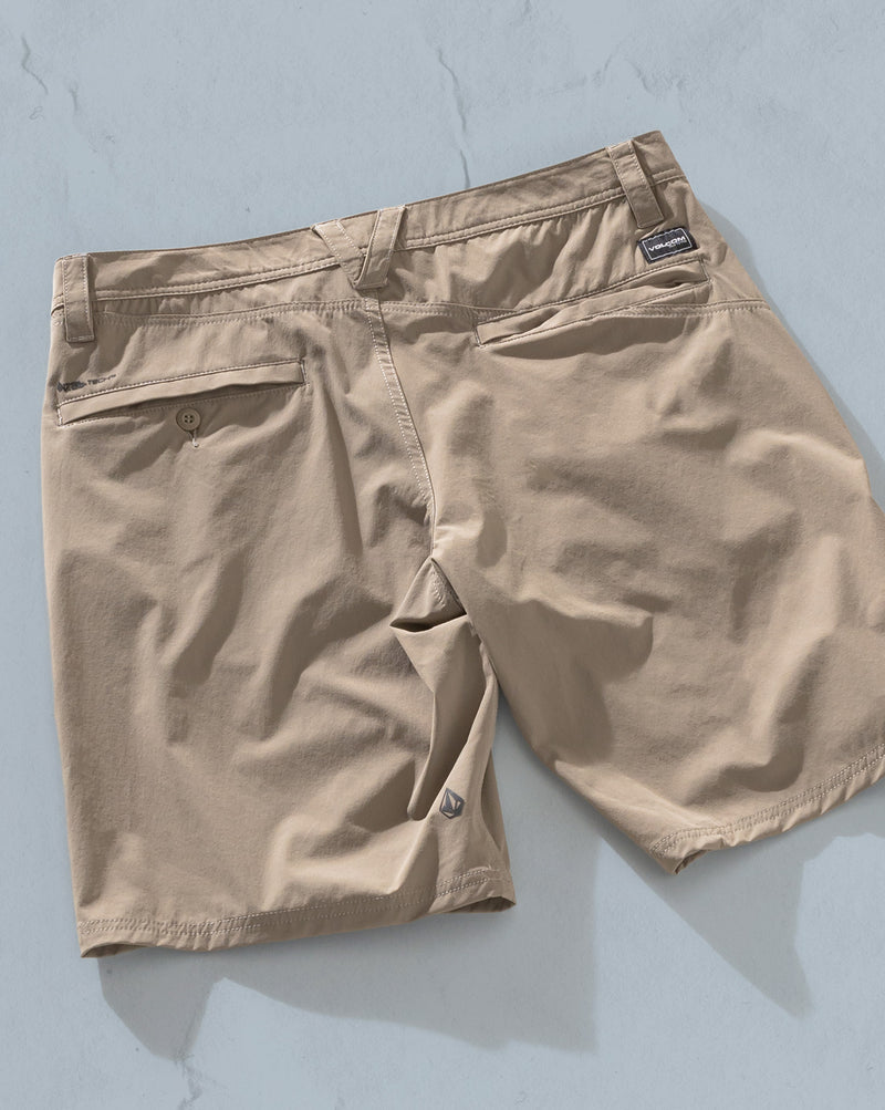 Bermuda Híbrida Volcom Frickin Cross Shred Brindle