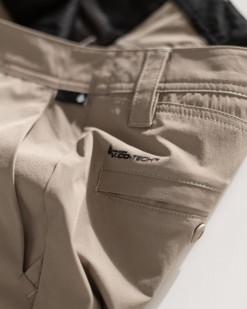Bermuda Híbrida Volcom Frickin Cross Shred Brindle
