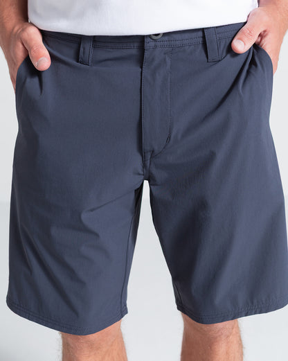 Bermuda Híbrida Volcom Frickin Cross Shred Navy