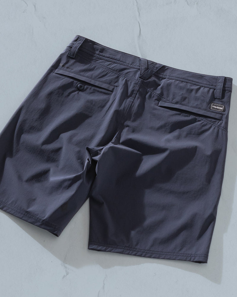 Bermuda Híbrida Volcom Frickin Cross Shred Navy