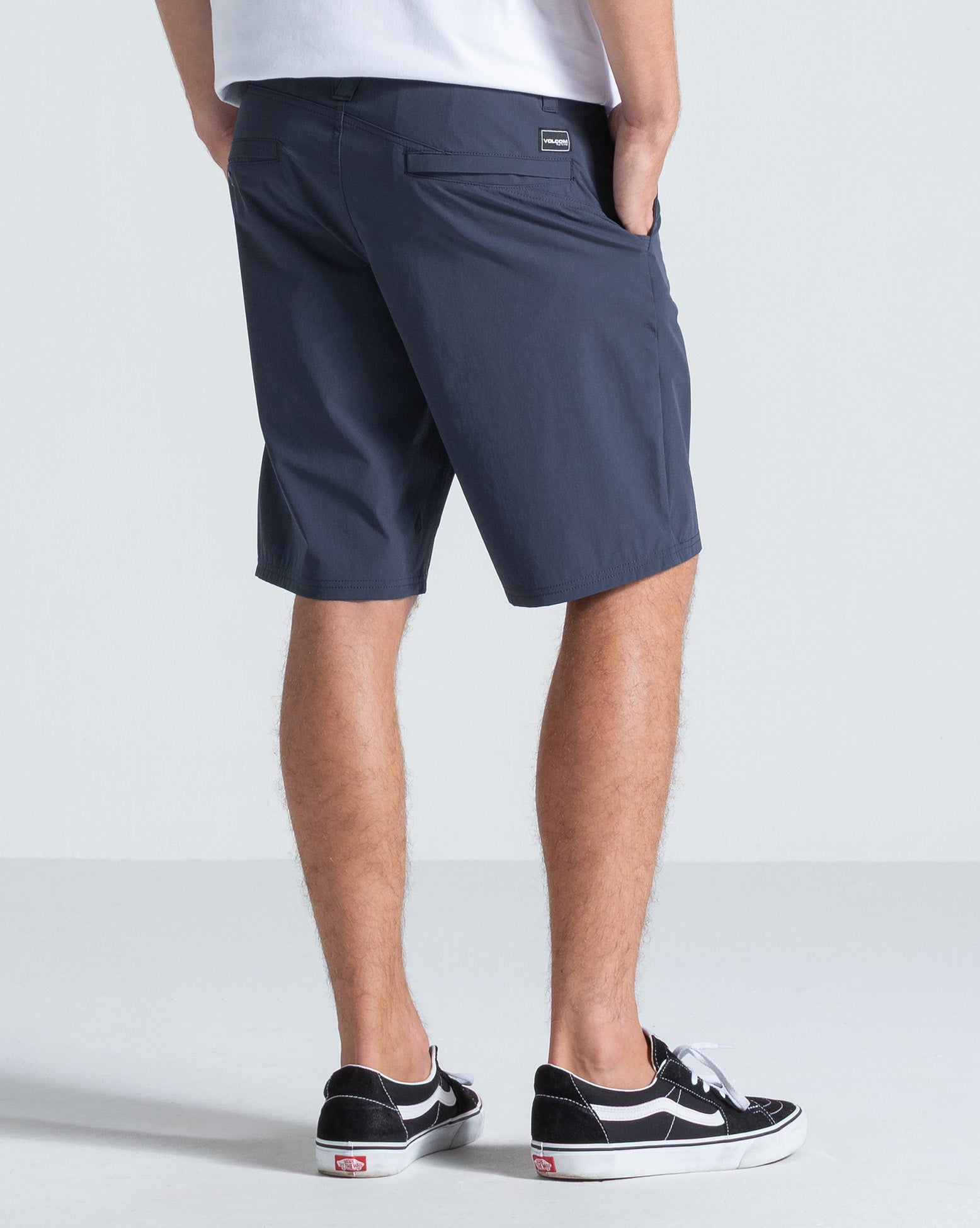 Bermuda Híbrida Volcom Frickin Cross Shred Navy - Volcom Brasil