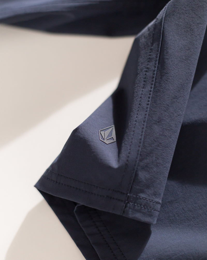 Bermuda Híbrida Volcom Frickin Cross Shred Navy