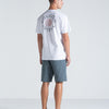 Bermuda Híbrida Volcom Slub Cross Shred Dark Slate