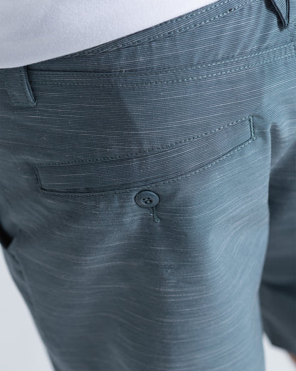 Bermuda Híbrida Volcom Slub Cross Shred Dark Slate