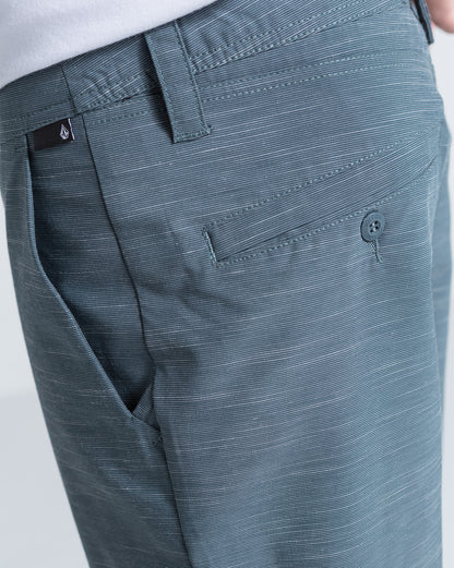 Bermuda Híbrida Volcom Slub Cross Shred Dark Slate