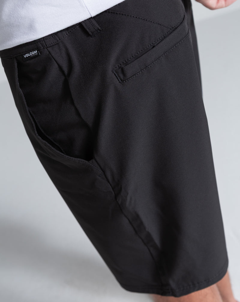 Bermuda Híbrida Volcom Thriller Black