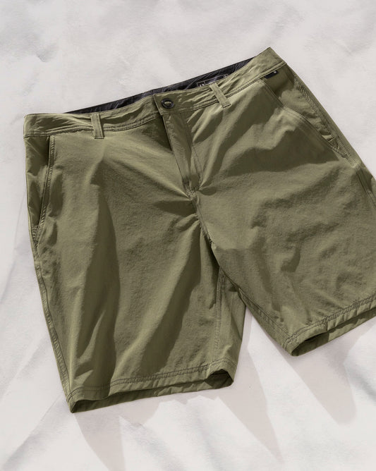 Bermuda Híbrida Volcom Joy Thriller Dark Olive