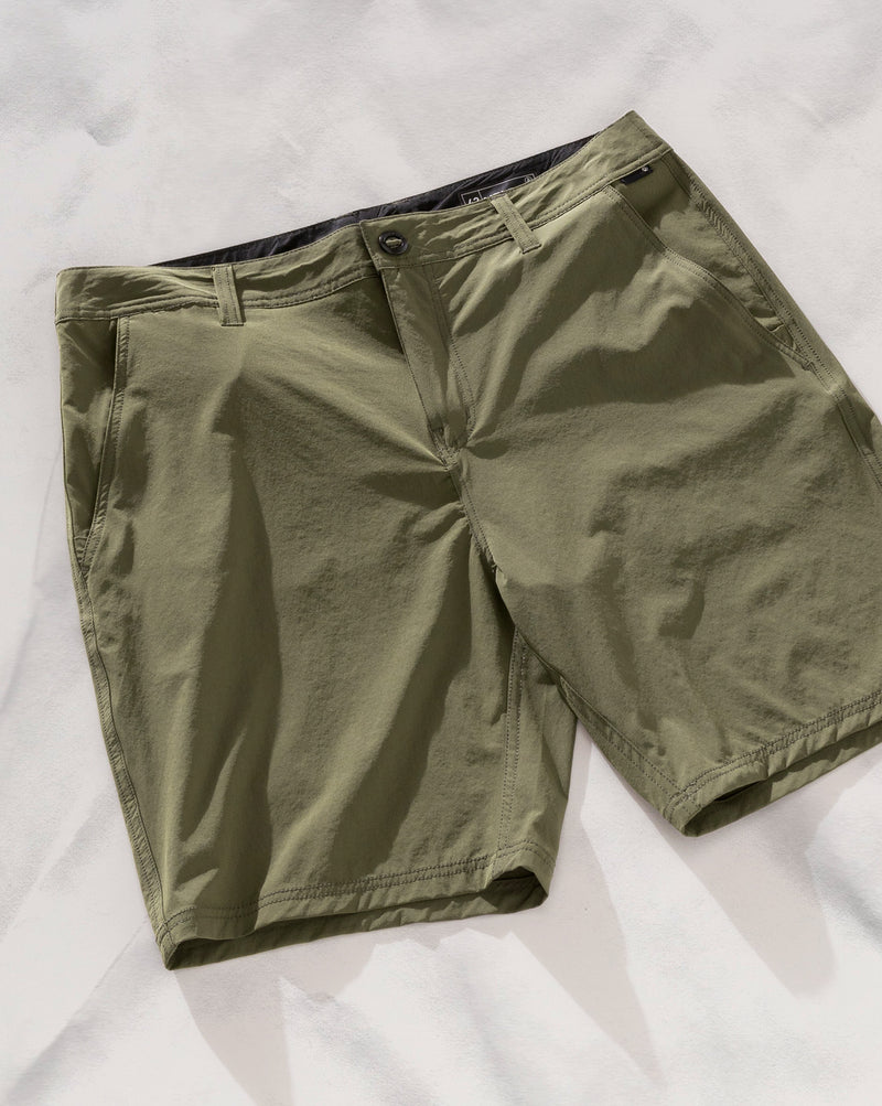 Bermuda Híbrida Volcom Joy Thriller Dark Olive