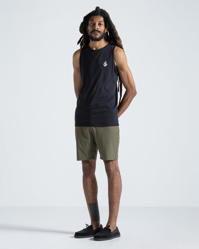 Bermuda Híbrida Volcom Joy Thriller Dark Olive