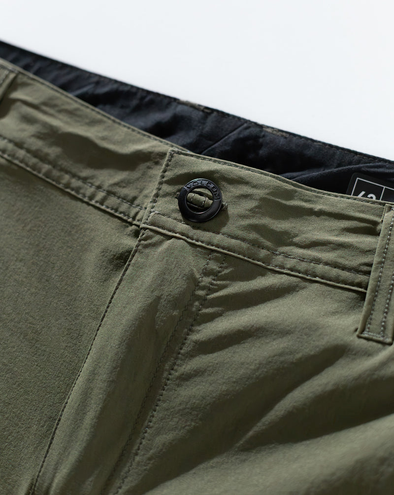 Bermuda Híbrida Volcom Joy Thriller Dark Olive