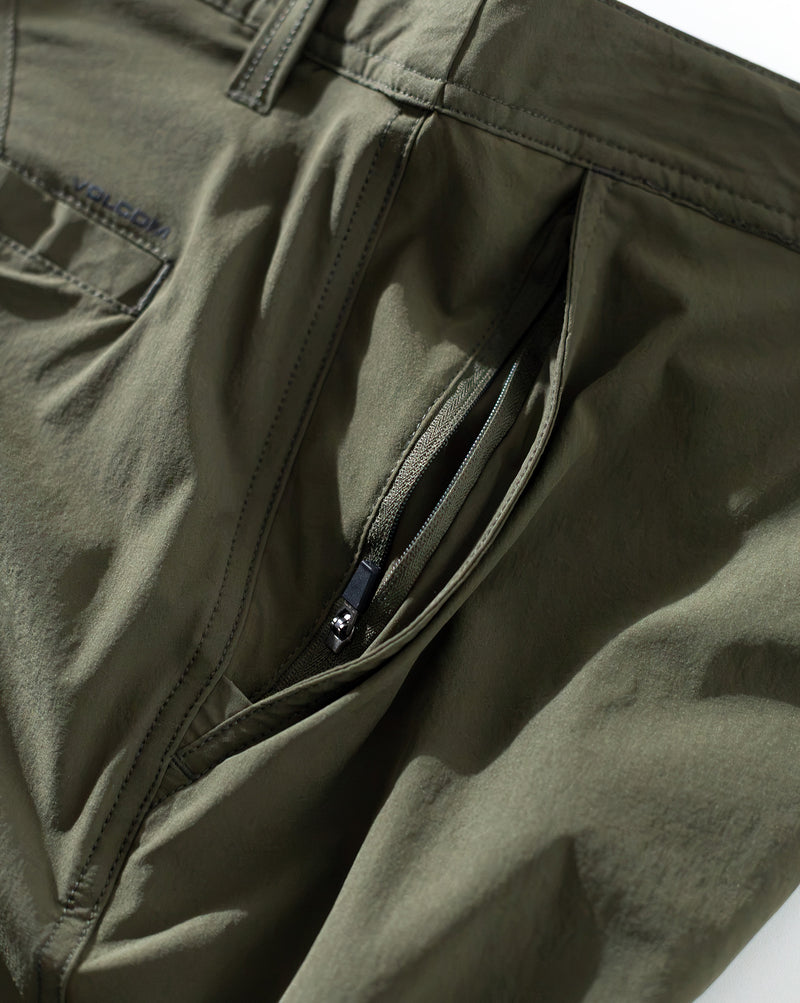 Bermuda Híbrida Volcom Joy Thriller Dark Olive
