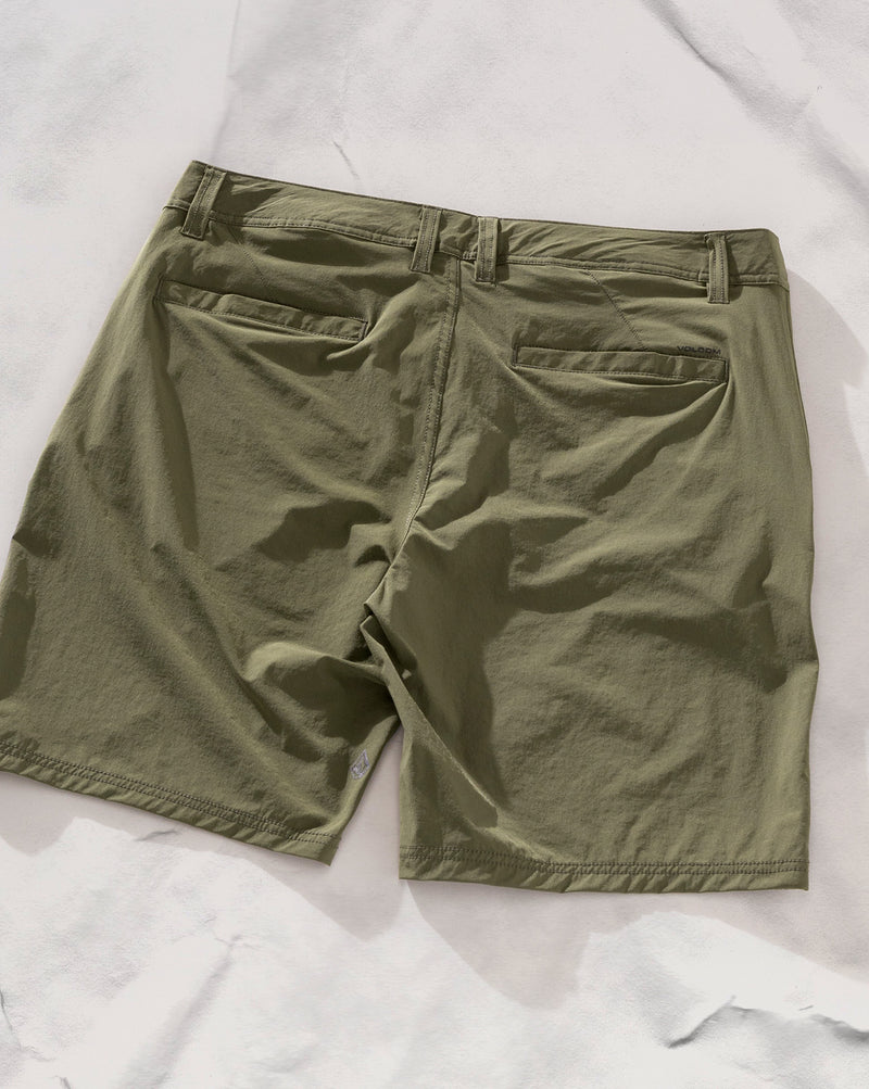 Bermuda Híbrida Volcom Joy Thriller Dark Olive
