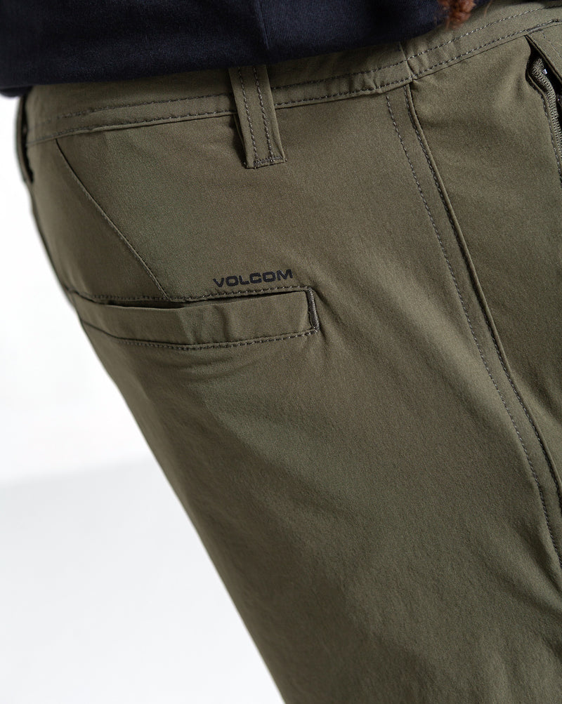 Bermuda Híbrida Volcom Joy Thriller Dark Olive