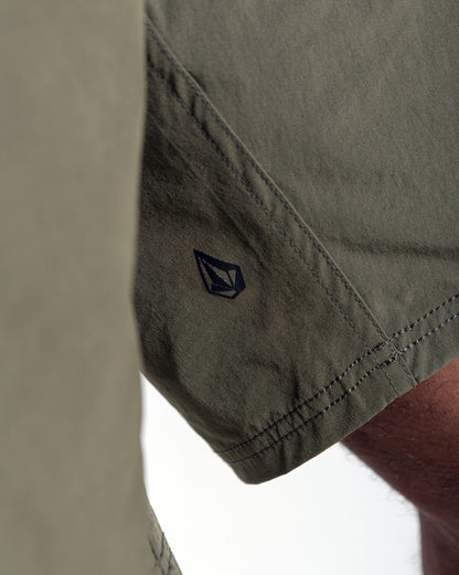 Bermuda Híbrida Volcom Joy Thriller Dark Olive
