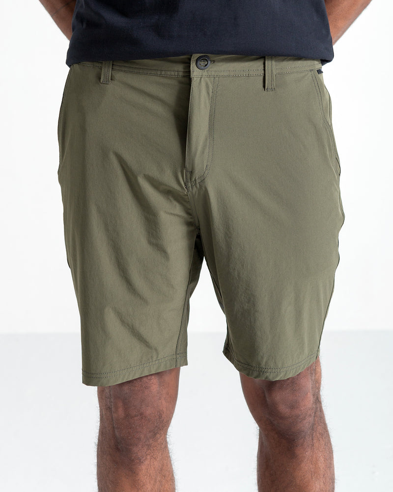 Bermuda Híbrida Volcom Joy Thriller Dark Olive