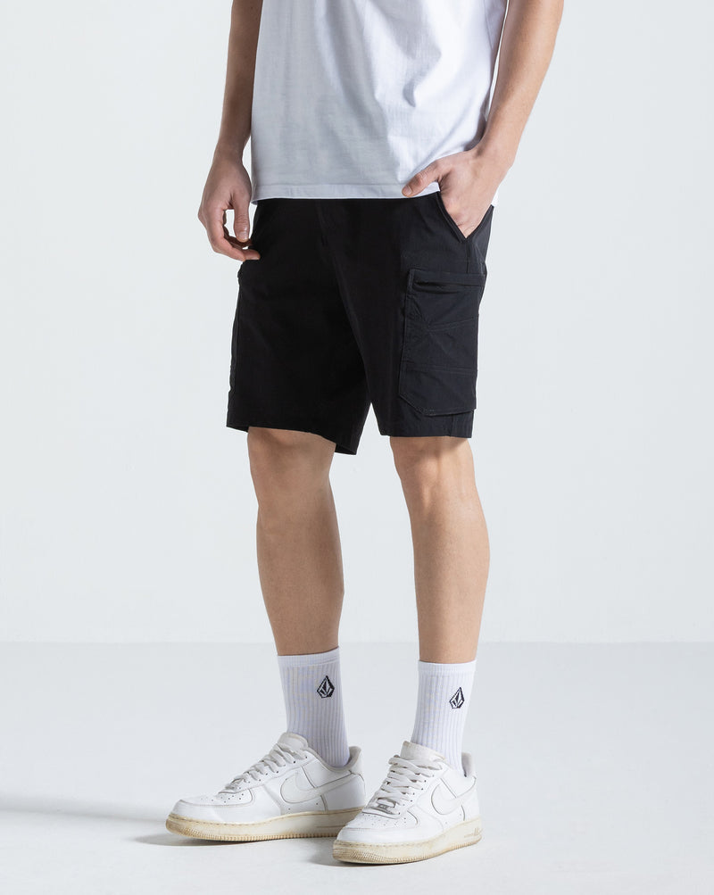 Bermuda Híbrida Volcom Cashed Cargo Black