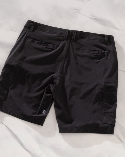 Bermuda Híbrida Volcom Cashed Cargo Black