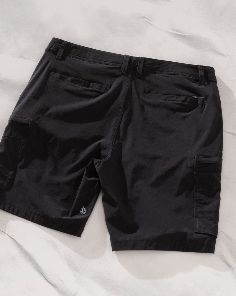 Bermuda Híbrida Volcom Cashed Cargo Black
