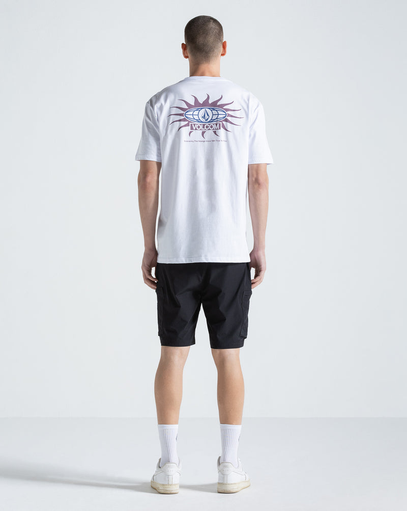 Bermuda Híbrida Volcom Cashed Cargo Black