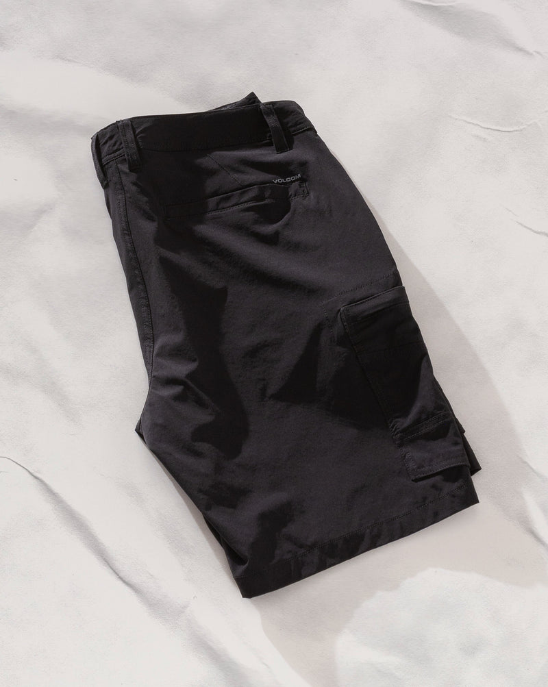 Bermuda Híbrida Volcom Cashed Cargo Black