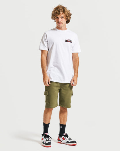 Bermuda Moletom Volcom Comf Cargo Militar