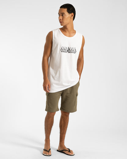 Bermuda Moletom Volcom Comf Cargo Militar