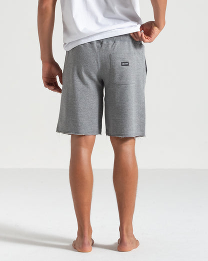 Bermuda Moletom Volcom Single Stone Cinza