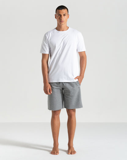 Bermuda Moletom Volcom Single Stone Cinza