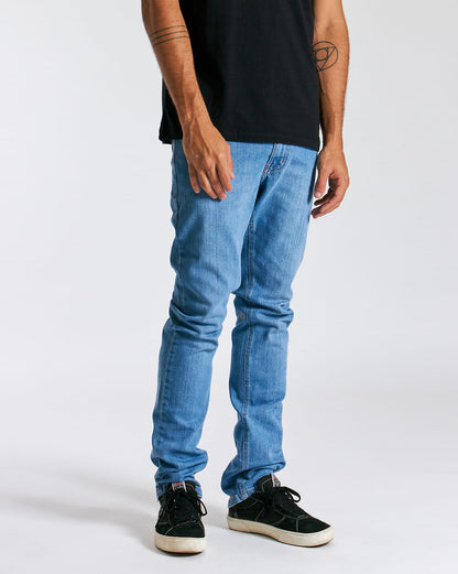 Calça Volcom Light Blue Vorta Denim