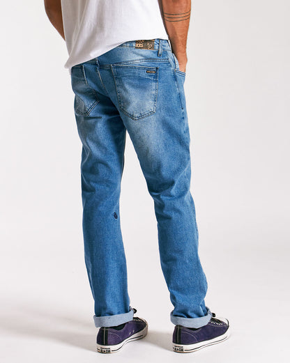 Calça Volcom Clear Blue Kinkade Denim