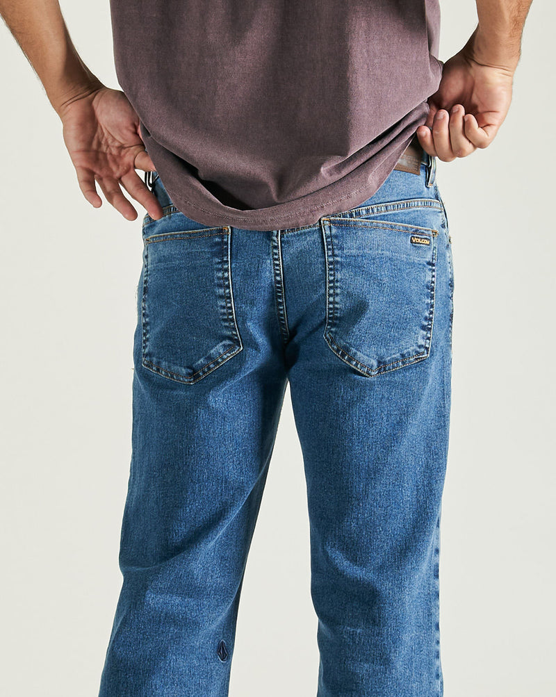 Calça Volcom Marble Vorta Denim Blue