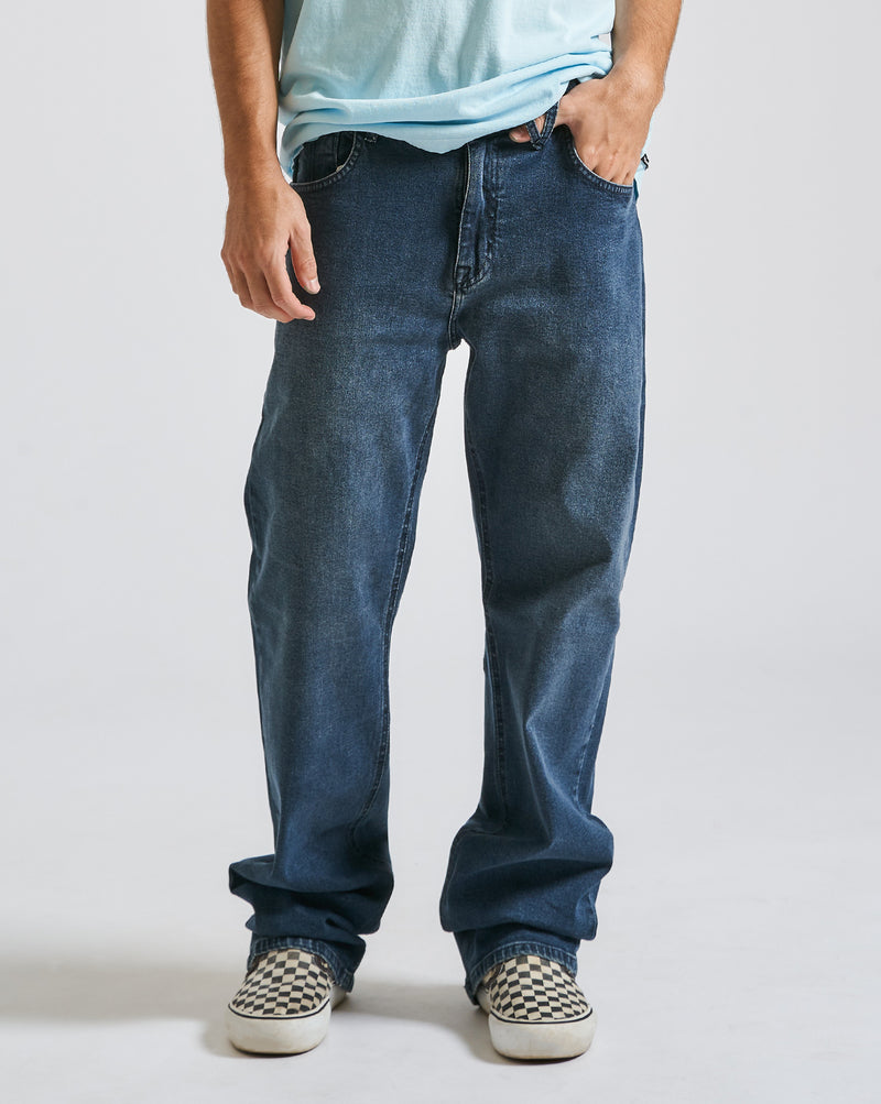 Calça Jeans Volcom Indigo Blue Kinkade