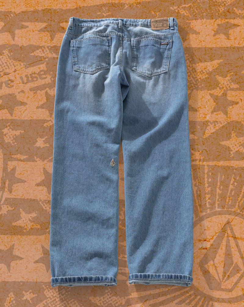 Calça Jeans Volcom Blue Kinkade