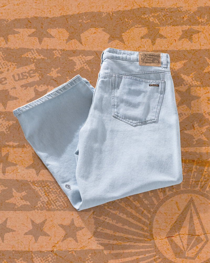Calça Jeans Volcom Blue Billow