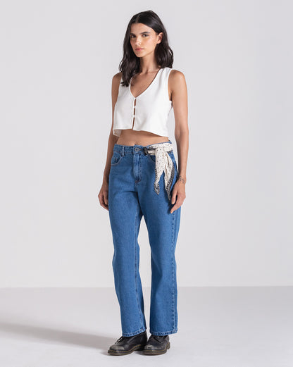 Calça Volcom Stoned BF Low Rise