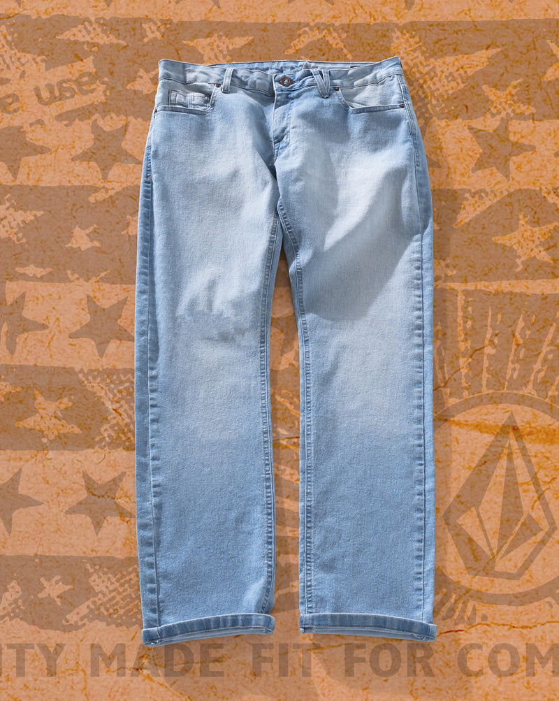 Calça Jeans Volcom Vorta Light Blue