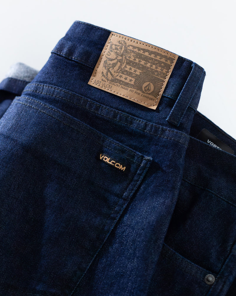 Calça Jeans Volcom Dark Blue Vorta