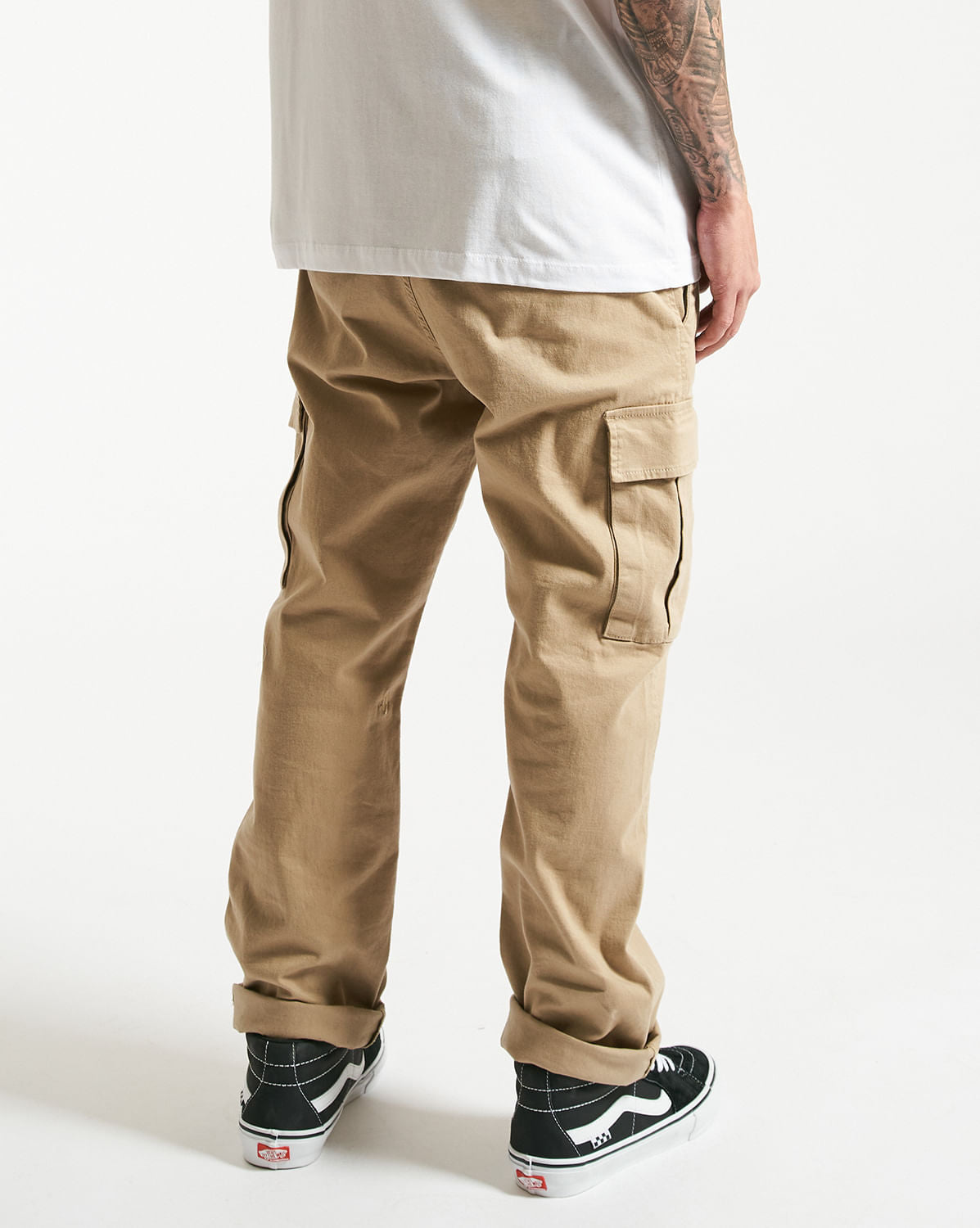 Calça Volcom Stranger Cargo Bege