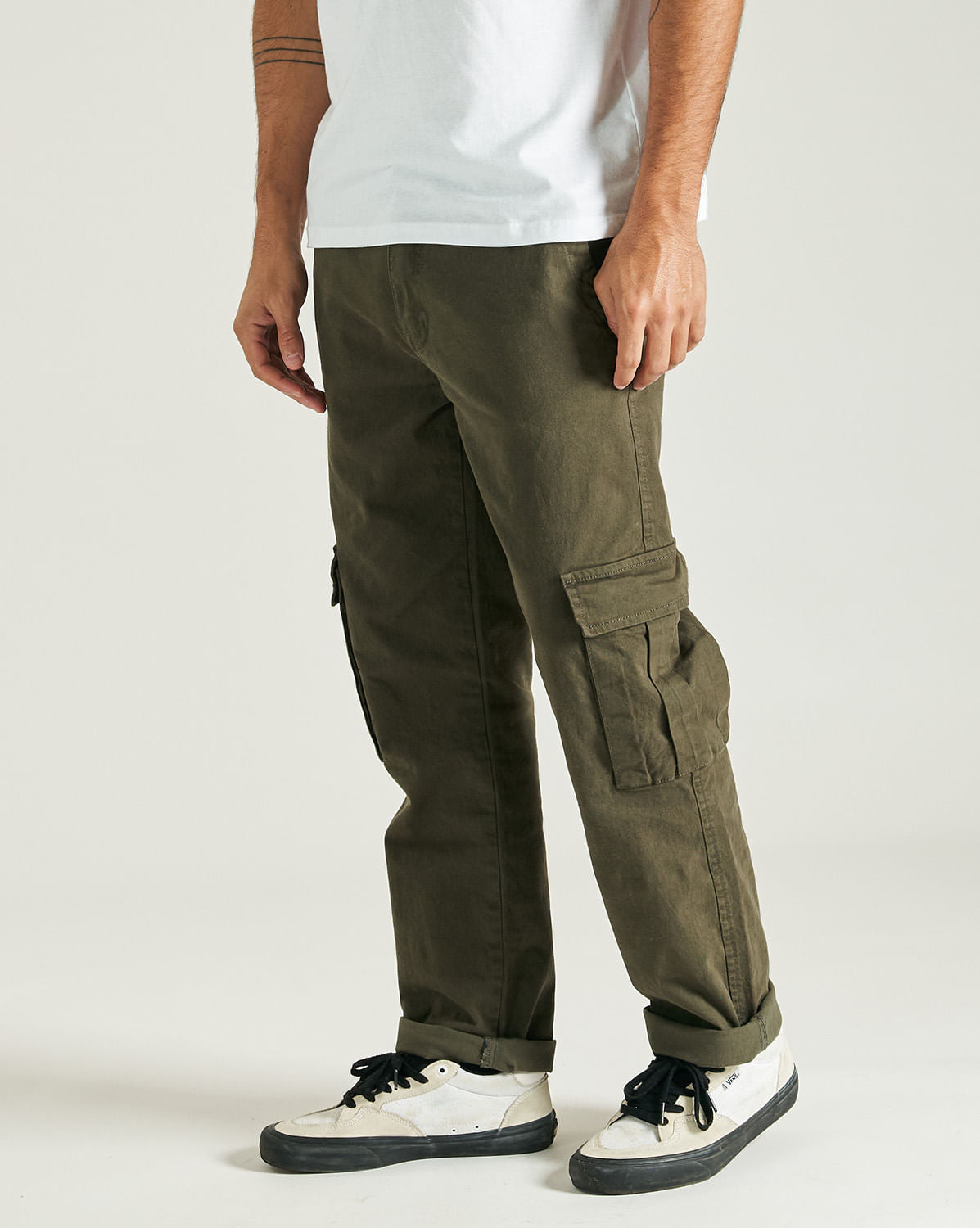 Calça Volcom Stranger Cargo Sarja Militar