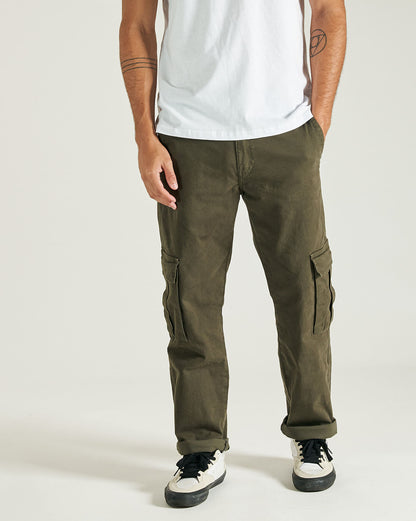 Calça Volcom Stranger Cargo Sarja Militar