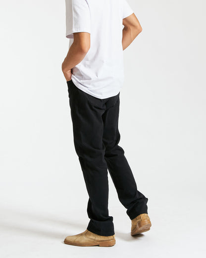 Calça Jeans Volcom Solid Vorta Preta