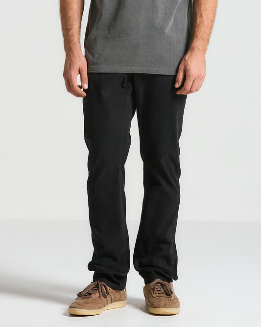 Calça Jeans Volcom Solid Cord Vorta Preta