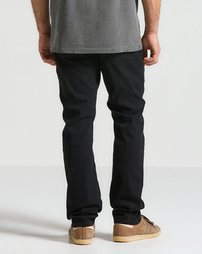 Calça Jeans Volcom Solid Cord Vorta Preta